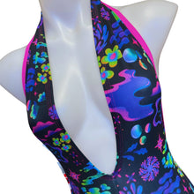 Load image into Gallery viewer, OTHER WORLD | Playsuit | Halter Romper | Festival Outfit | Rave Jumpsuit | Boho