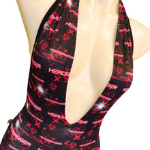 Load image into Gallery viewer, HEADBANGER  | Playsuit | Halter Romper | Festival Outfit | Rave Jumpsuit | Boho