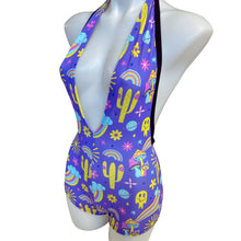 Load image into Gallery viewer, DESERT DAYTRIPPER | Playsuit | Halter Romper | Festival Outfit | Rave Jumpsuit | Boho