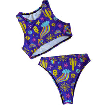 Load image into Gallery viewer, DESERT DAYTRIPPER | High Waisted High Cut Bottoms, Festival Bottoms, Rave Bottoms