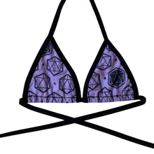Load image into Gallery viewer, ICOSAHEDRON | Bikini Top, Women's Festival Top, Rave Top