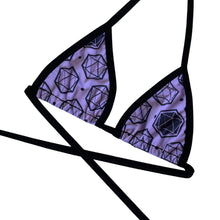 Load image into Gallery viewer, ICOSAHEDRON | Bikini Top, Women's Festival Top, Rave Top