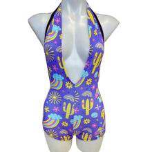Load image into Gallery viewer, DESERT DAYTRIPPER | Playsuit | Halter Romper | Festival Outfit | Rave Jumpsuit | Boho