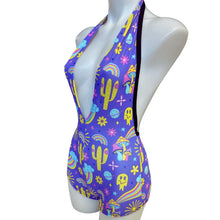 Load image into Gallery viewer, DESERT DAYTRIPPER | Playsuit | Halter Romper | Festival Outfit | Rave Jumpsuit | Boho