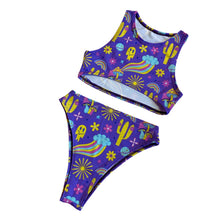 Load image into Gallery viewer, DESERT DAYTRIPPER | High Waisted High Cut Bottoms, Festival Bottoms, Rave Bottoms