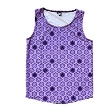 Load image into Gallery viewer, ICOSAHEDRON | Slim Fit Men's Rave Tank Top, Festival Shirt