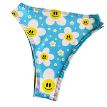 Load image into Gallery viewer, HAPPY DAISY | Ready to Ship | High Waisted High Cut Bottoms, Festival Bottoms, Rave Bottoms, Lost Lands Rave Outfit
