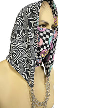 Load image into Gallery viewer, HARMONY CHECK | Dust Mask, Rave Mask, Festival Mask, Gaiter