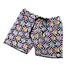 Load image into Gallery viewer, HARMONY CHECK | Mens Shorts | Festival Shorts | Drawstring Shorts |