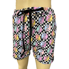 Load image into Gallery viewer, HARMONY CHECK | Mens Shorts | Festival Shorts | Drawstring Shorts |