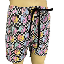 Load image into Gallery viewer, HARMONY CHECK | Mens Shorts | Festival Shorts | Drawstring Shorts |