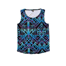 Load image into Gallery viewer, ALL NIGHTER | Slim Fit Men's Rave Tank Top, Festival Shirt