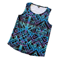 Load image into Gallery viewer, ALL NIGHTER | Slim Fit Men's Rave Tank Top, Festival Shirt