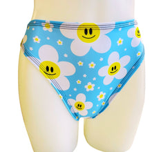 Load image into Gallery viewer, HAPPY DAISY | Ready to Ship | High Waisted High Cut Bottoms, Festival Bottoms, Rave Bottoms, Lost Lands Rave Outfit