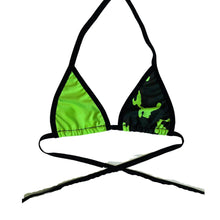 Load image into Gallery viewer, KOMBAT | Split Bikini Top, Women's Festival Top, Rave Top