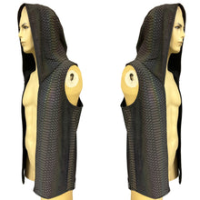 Load image into Gallery viewer, SLITHER | Reflective | Slim Fit Men's Rave Hooded Tank Top Vest, Festival Shirt