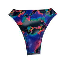 Load image into Gallery viewer, MIRAGE | High Waisted High Cut Bottoms, Festival Bottoms, Rave Bottoms, Black Rave Outfit