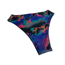 Load image into Gallery viewer, MIRAGE | High Waisted High Cut Bottoms, Festival Bottoms, Rave Bottoms, Black Rave Outfit