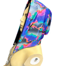 Load image into Gallery viewer, MIRAGE | Reversible Hood With Chain | Rave Hood