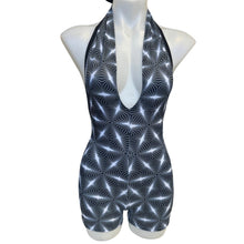 Load image into Gallery viewer, ENIGMA | Playsuit | Halter Romper | Festival Outfit | Rave Jumpsuit | Boho