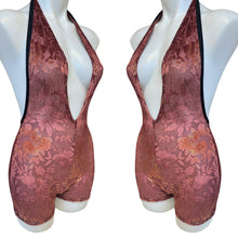 Load image into Gallery viewer, DUSTY ROSE | Playsuit | Halter Romper | Festival Outfit | Rave Jumpsuit | Boho