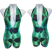 Load image into Gallery viewer, RADIUS | Spandex Playsuit | Halter Romper | Festival Outfit | Rave Jumpsuit | Boho |