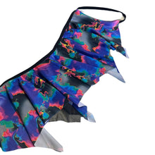 Load image into Gallery viewer, MIRAGE | Asymmetrical Double layer Tie Skirt, Rave Skirt, Festival Bottom