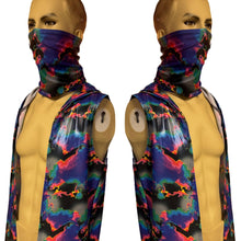 Load image into Gallery viewer, MIRAGE | Slim Fit Men&#39;s Rave Hooded Tank Top Vest, Festival Shirt