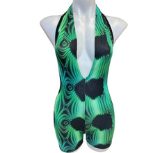 Load image into Gallery viewer, RADIUS | Spandex Playsuit | Halter Romper | Festival Outfit | Rave Jumpsuit | Boho |