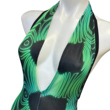 Load image into Gallery viewer, RADIUS | Spandex Playsuit | Halter Romper | Festival Outfit | Rave Jumpsuit | Boho |