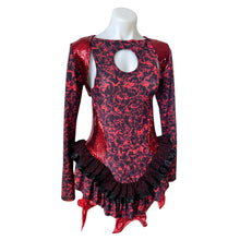 Load image into Gallery viewer, One of a Kind | Ready to Ship | Size Small/Medium | Queen of Hearts Dress and Jacket, Beyond Wonderland Costume, Rave Dress, Festival Dress
