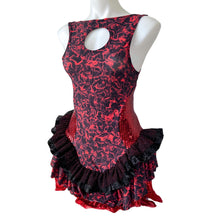 Load image into Gallery viewer, One of a Kind | Ready to Ship | Size Small/Medium | Queen of Hearts Dress and Jacket, Beyond Wonderland Costume, Rave Dress, Festival Dress