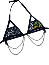 Load image into Gallery viewer, ACID | Split Chain Cage Top