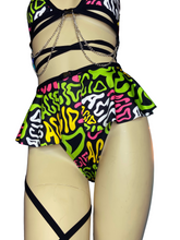 Load image into Gallery viewer, ACID | Double Leg Wrap High Waisted High Cut Bottoms, Festival Bottoms