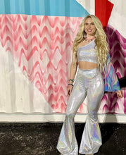Load image into Gallery viewer, COSMIC | Flare Bell Bottom Pants, Festival Bottoms, Rave Pants, Yoga Pants