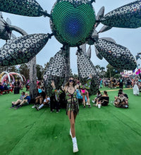 Load image into Gallery viewer, ACID | Cut-Out Bodycon Mini Skirt