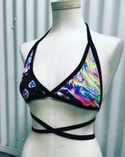 Load image into Gallery viewer, REQUIEM | Triangle Top, Women's Festival Top, Rave Top