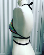 Load image into Gallery viewer, REQUIEM | Triangle Top, Women's Festival Top, Rave Top