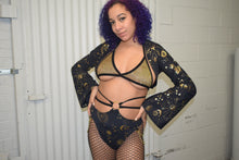Load image into Gallery viewer, GOLD GODDESS VIBES | Bell Sleeve Shrug Top