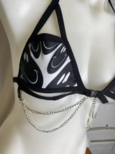Load image into Gallery viewer, BLACK + WHITE | Chain Cage Top