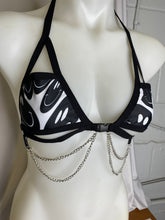 Load image into Gallery viewer, BLACK + WHITE | Chain Cage Top