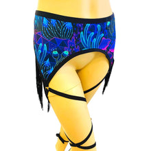 Load image into Gallery viewer, DAZED MUSHROOM | Leg Wrap Garter Belt with Fringe