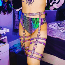 Load image into Gallery viewer, SLITHER | High Waisted High Cut Bottoms