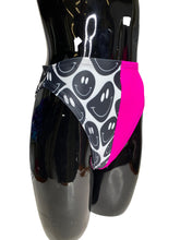 Load image into Gallery viewer, PINK + BLACK | Split High Waisted High Cut Bottoms