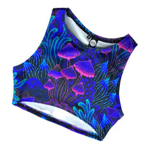 Load image into Gallery viewer, DAZED MUSHROOM | Underboob Sporty Crop Top