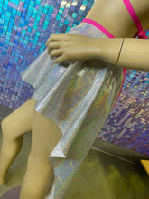 Load image into Gallery viewer, COSMIC | High Low Buckle Skirt, Rave Skirt, Festival Bottom