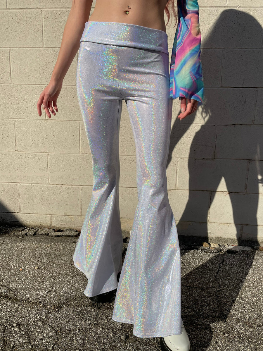 COSMIC | Flare Bell Bottom Pants, Festival Bottoms, Rave Pants