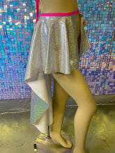 Load image into Gallery viewer, COSMIC | High Low Buckle Skirt, Rave Skirt, Festival Bottom