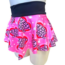 Load image into Gallery viewer, GIRLS RULE | High Low Circle Skirt, Rave Skirt, Festival Bottom