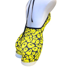 Load image into Gallery viewer, YELLOW SMILES | Playsuit | Halter Romper | Festival Outfit | Rave Jumpsuit | Boho